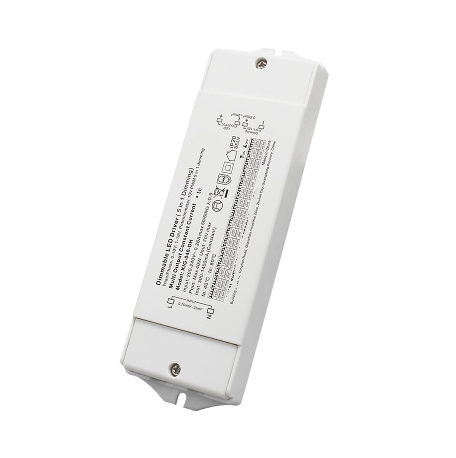 Alimentation LED à Courant Constant 10W avec température de couleur réglable - 2