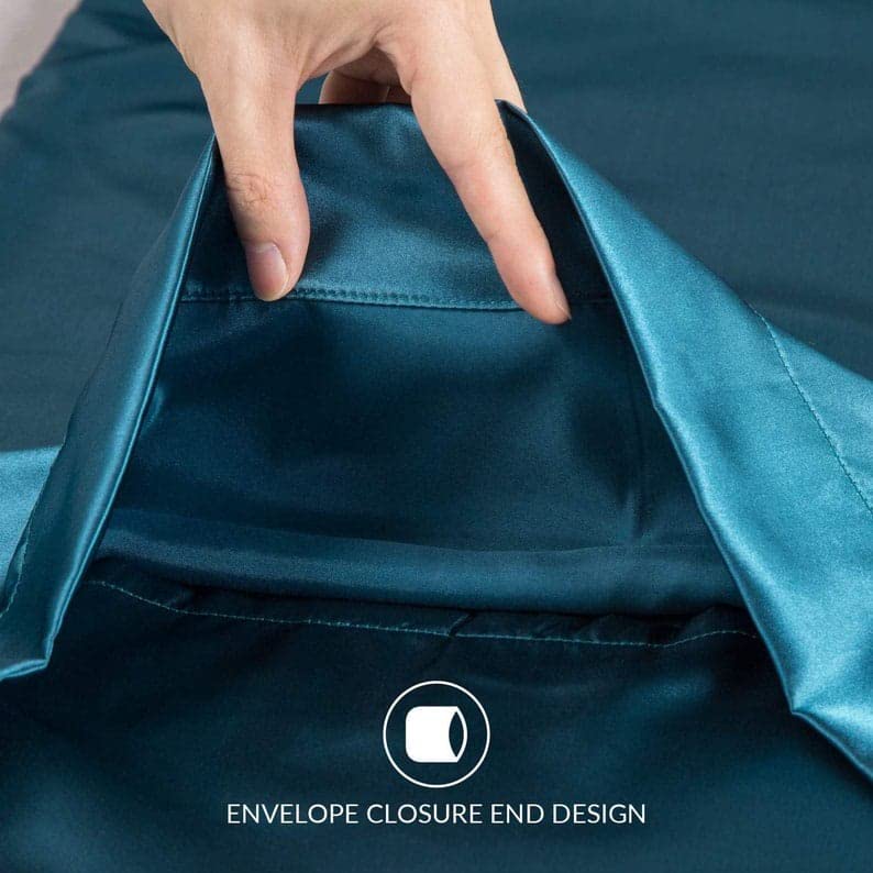 Image of Women's Satin Silk Bonnet for Hair 2 Satin Pillowcase 3 Premium Scrunchies, Adjustable Silk Cap Bonnet for Curly Hair with Ribbon Tie Band, Satin Hair Wrap