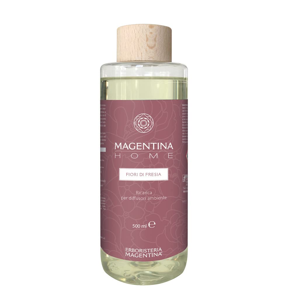 Fleurs de freesia Erboristeria Magentina recharge parfumée de 500 ml