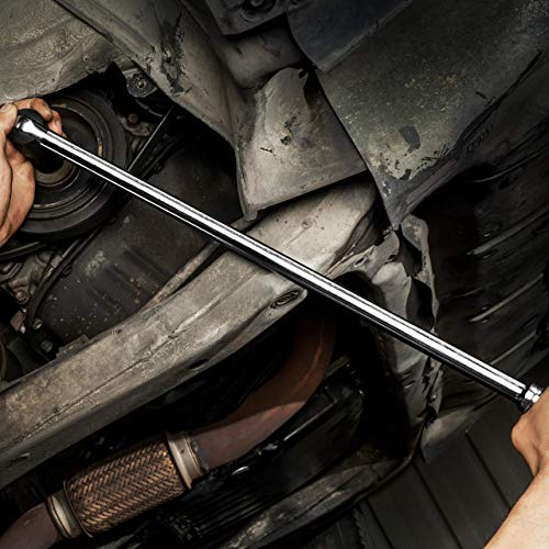 Epauto 1/2-Inch Drive Click Torque Wrench + 1/2-Inch Drive By 24" Length Breaker Bar #TOP5