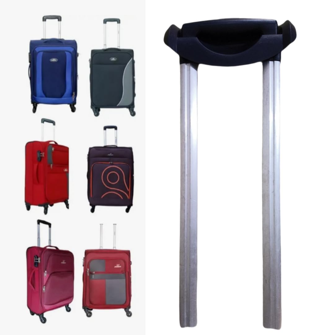 Replacement 4-Wheel Trolley Telescopic Handle, Only for Prince Fabric Small Size (20") 58 Cm, Luggage-picture-33