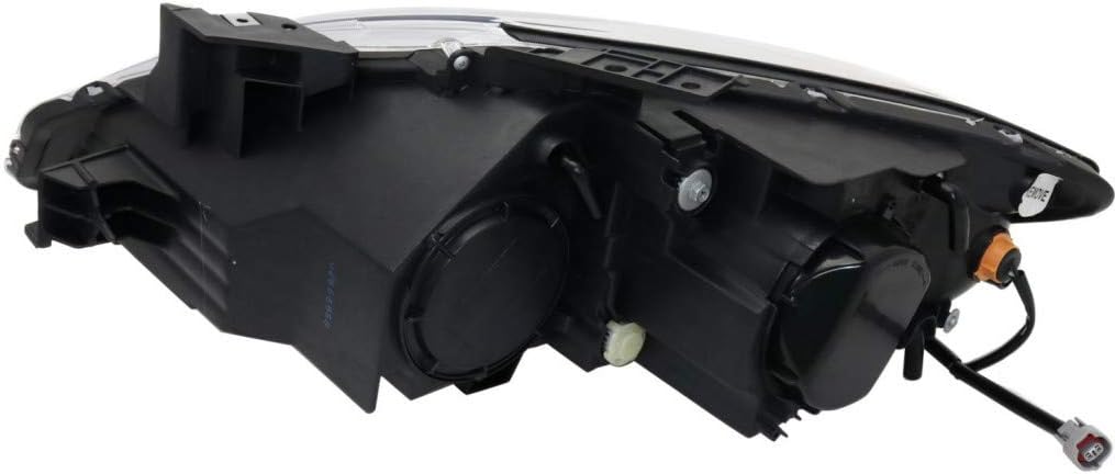 For 2010-2012 Mazda CX-9 Headlight Driver and Passenger Side DOT Certified Bulbs Included MA2518145 MA2519145-Replaces TE69-51-0L0C, TE69-51-0K0C