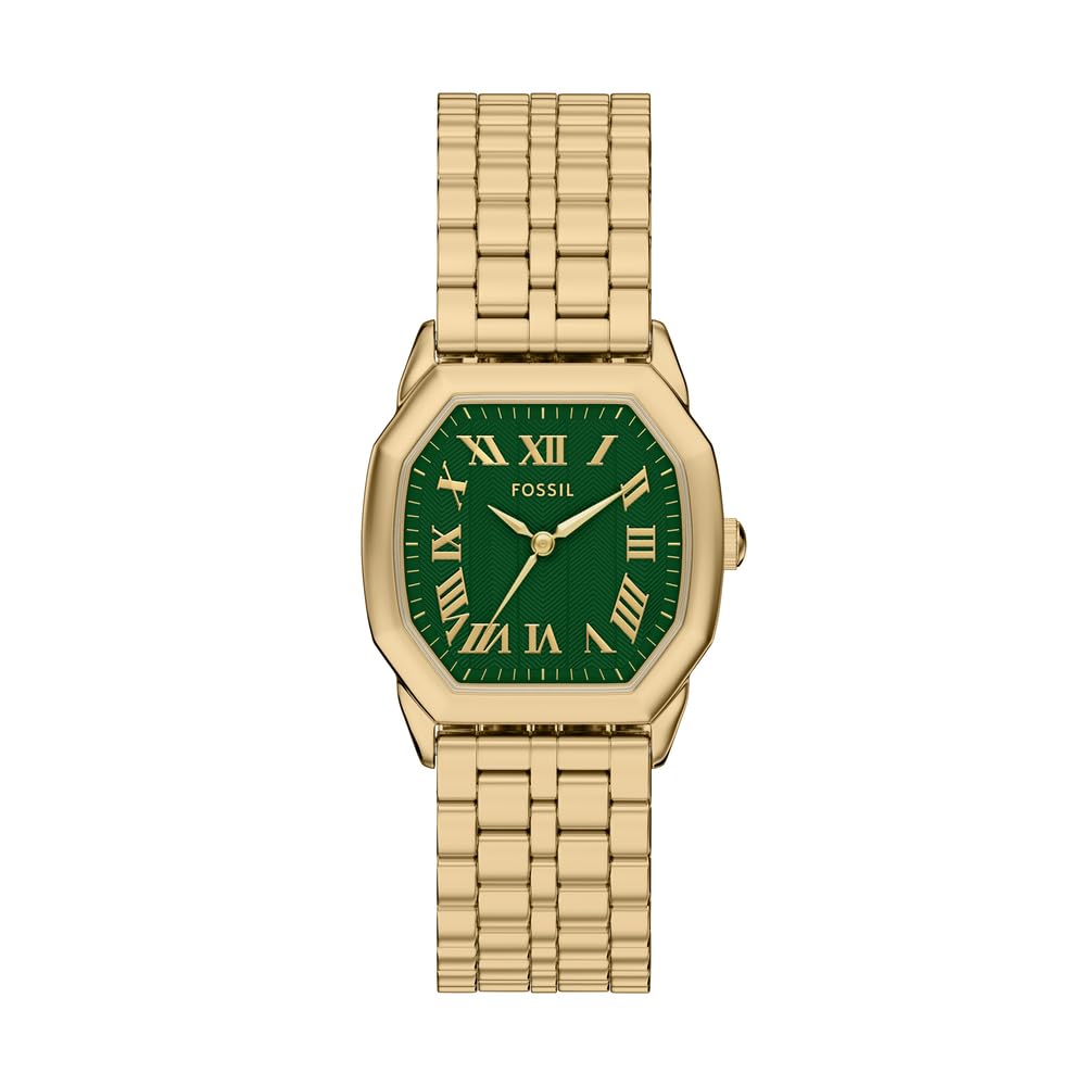 Fossil Harlow Women's 32MM Gold-Tone Stainless Steel Watch, ES5451