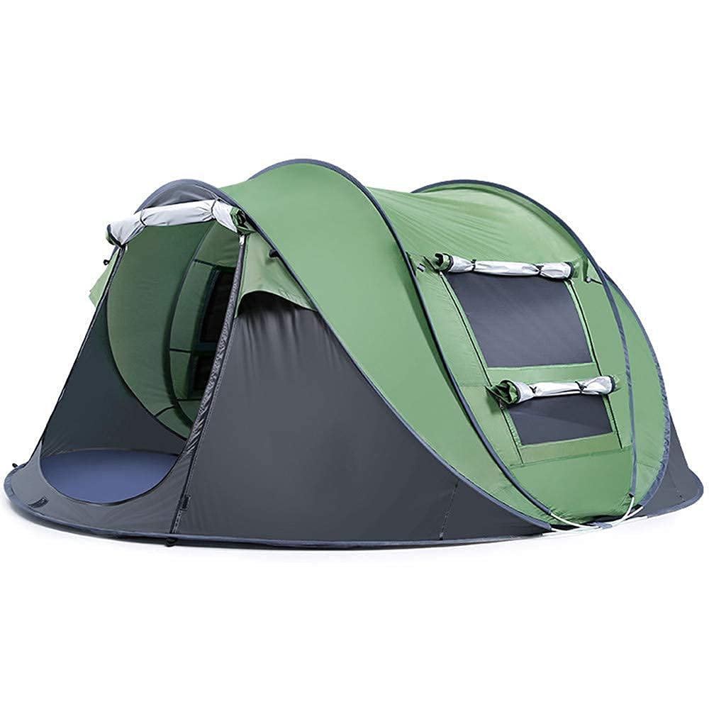Tiendas de campaña Lanzamiento automático 1 Segundo Pop-up Impermeable al Aire Libre Senderismo Tienda de Playa Protector Solar Tipi Familiar