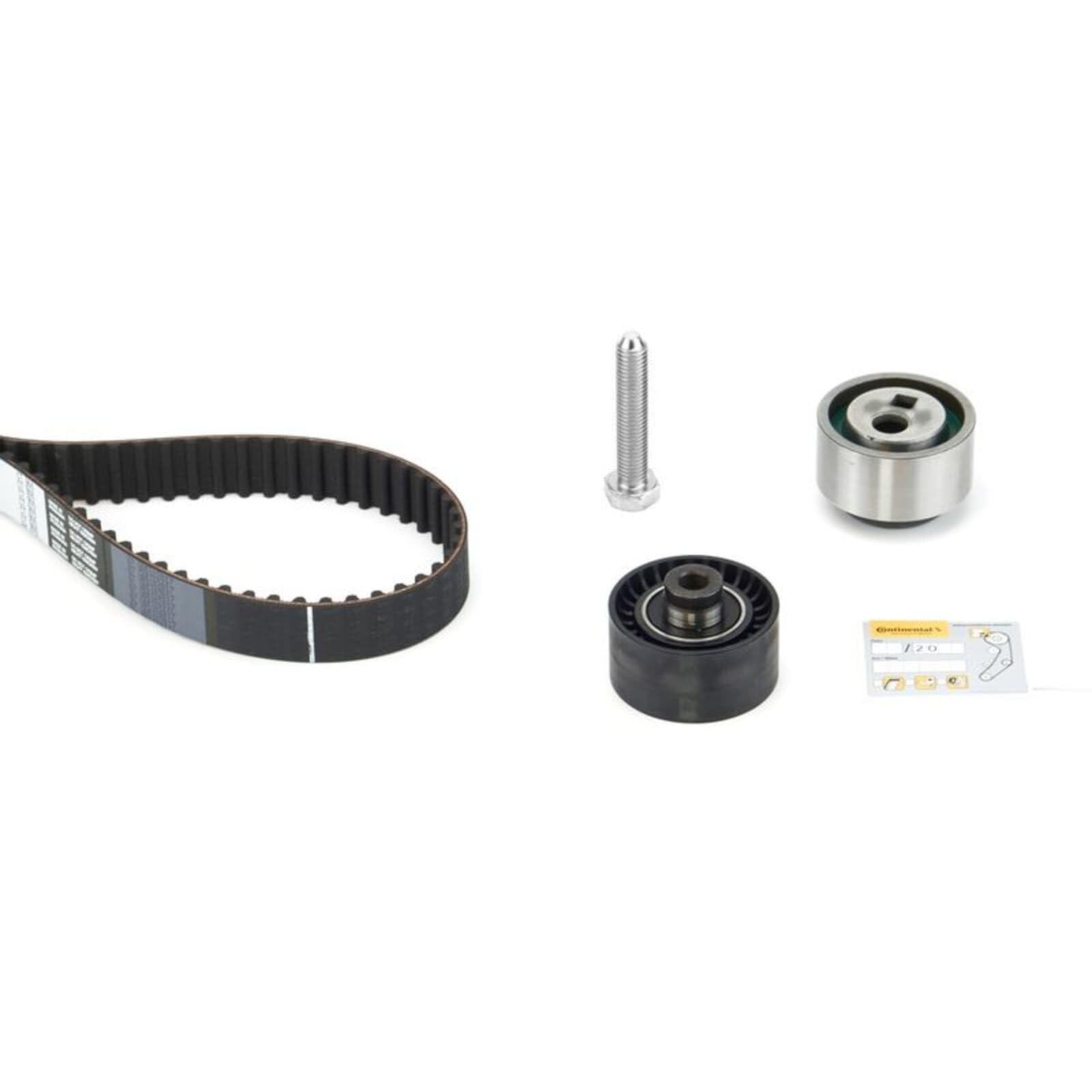 CONTITECH Kit de correa de distribución CT906K1 Número de dientes: 136 25mm Compatible con PEUGEOT 106 II Hatchback 1A, 1C 106 I 1A, 1C, NISSAN MICRA II K11, CITROËN SAXO S0, S1