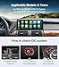 12.3 inch Android Touch Screen for BMW X5 X6 CIC E70 E71 (2011-2013) Wireless CarPlay Android Auto Upgrade Factory Car Radio Retain Original Amplifier Stereo Sound System Head Unit 4+64G
