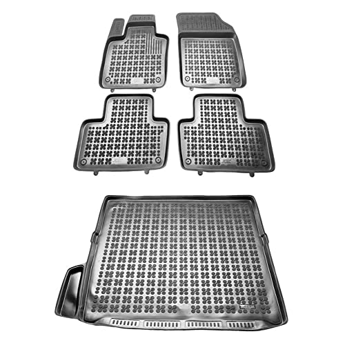 Tapis de voiture en caoutchouc pour Volvo XC90 II, idéal pour vos voyages en famille