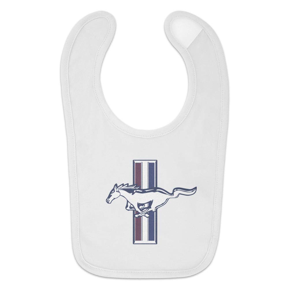 Ford Mustang Logo Baby Bib