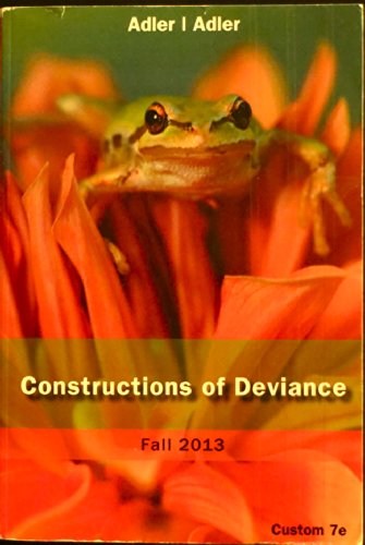 Constructions of Deviance: Social Power, Contex... 1285920562 Book Cover