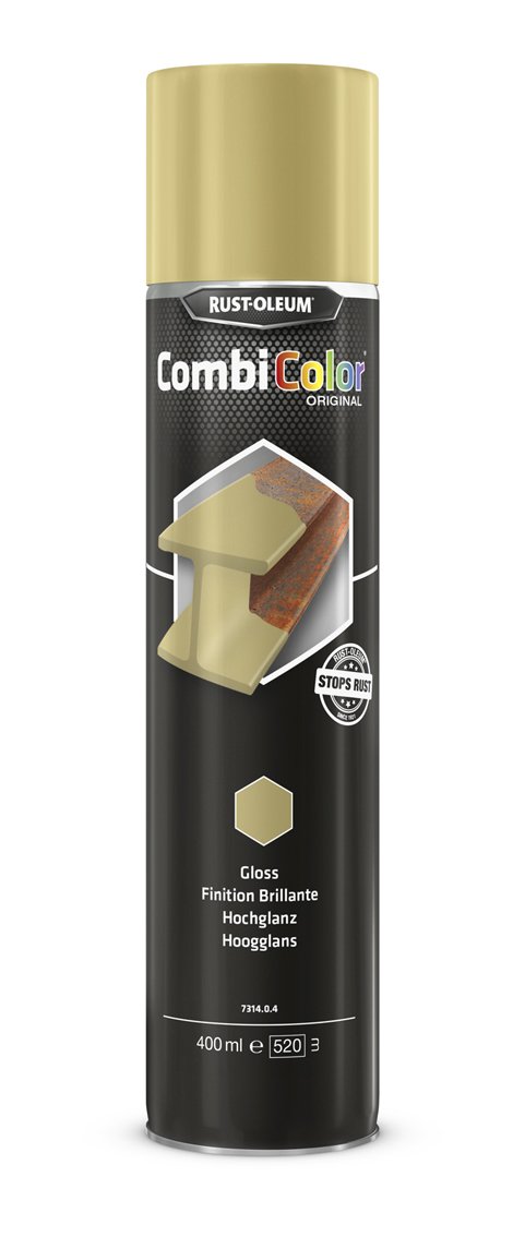 RUST-OLEUM 7314.0.4 Combicolor Original Aerosols, Superior Metal Protection, Direct To Rust, Gold — image 1