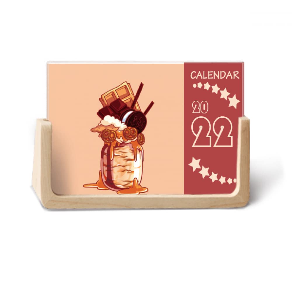DIYlab Biscuits Chocolat Bouteille de Glace 2022 Calendrier anti oubli de RDV