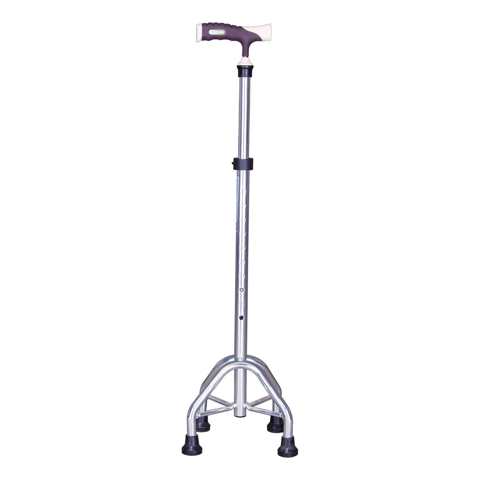 PAASHE Muletas de Aluminio con Bastones Led, muletas Ligeras y prácticas, Bastones Ajustables para Caminar, bastón Ligero para Caminar