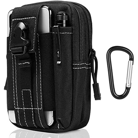 flintronic Taktische Hüfttaschen, Militär Kompakt Gürteltasche Multifunktional Bauchtasche Tasche Beutel Cover