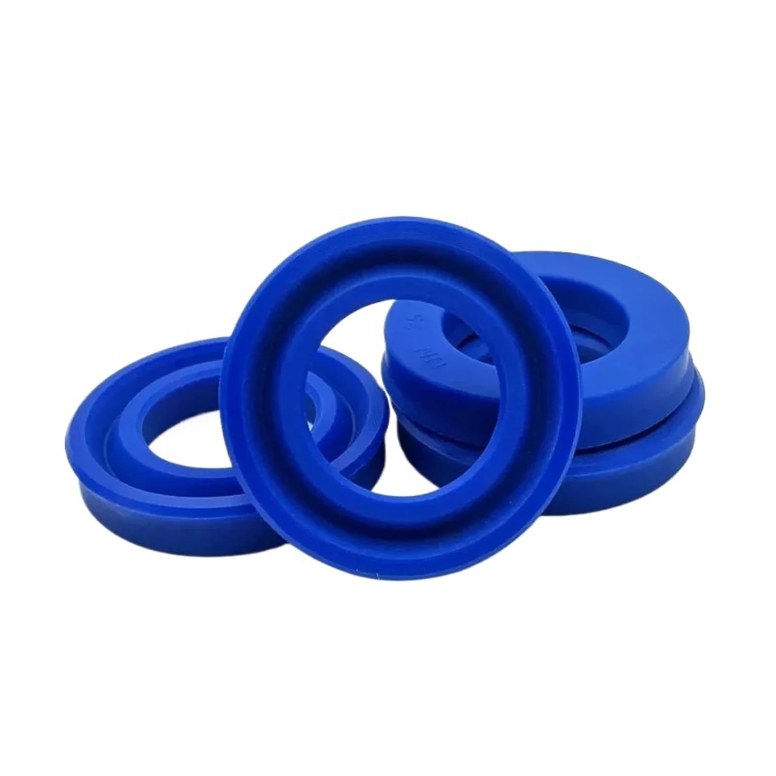 UN Radial Shaft Seal 1pcs Blue Polyurethane Oil Seal, Hydraulic Cylinder Piston Rod and Shaft Universal, U-Cuff, UN,UHS,ID 8mm-25mm(18x26x7)