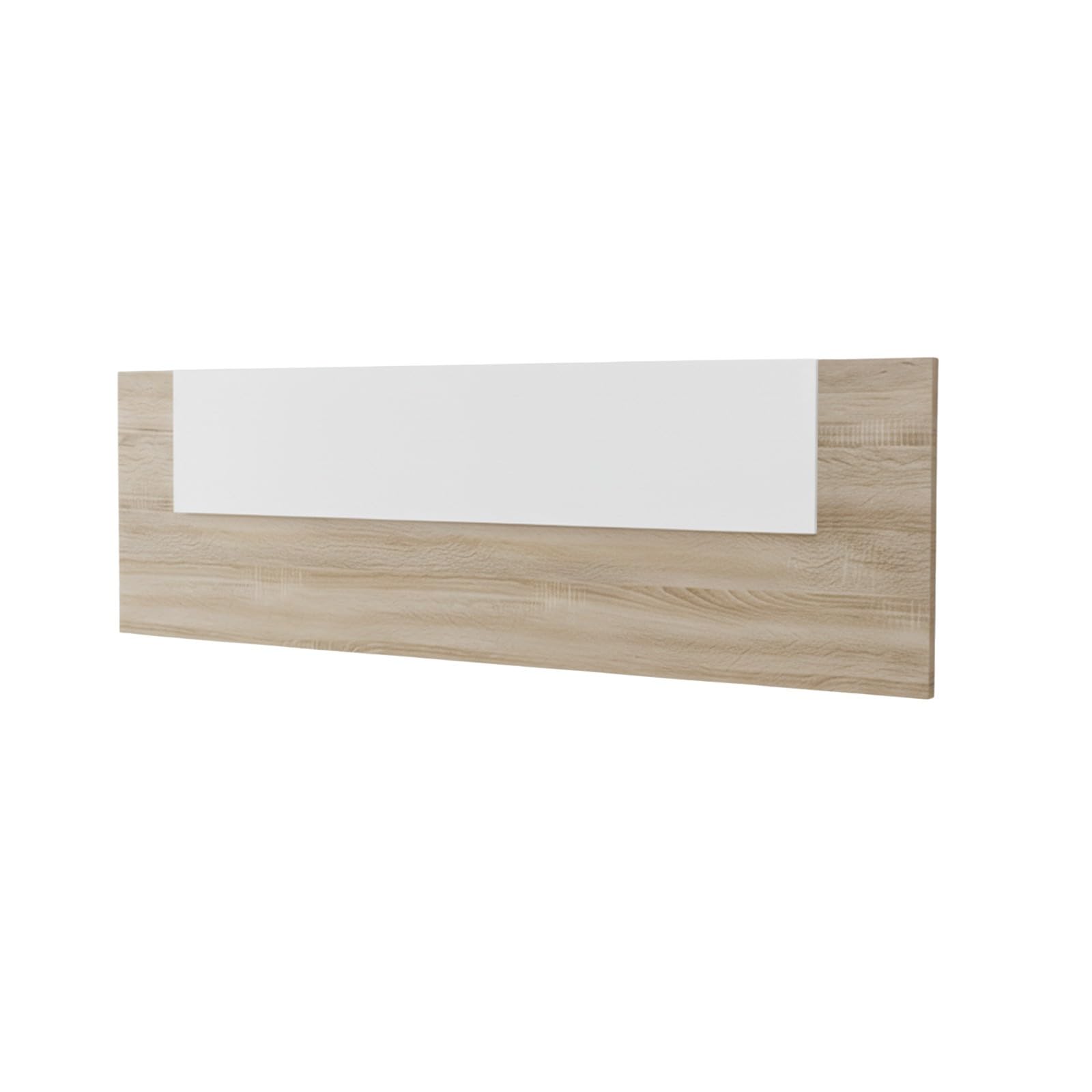 amuéblate Online - Cabecero de Matrimonio Nico de 160 x 45 cm | Práctico y Elegante | Fácil de Montar, Color Cambria-Blanco (para Cama Desde 150 y 160)