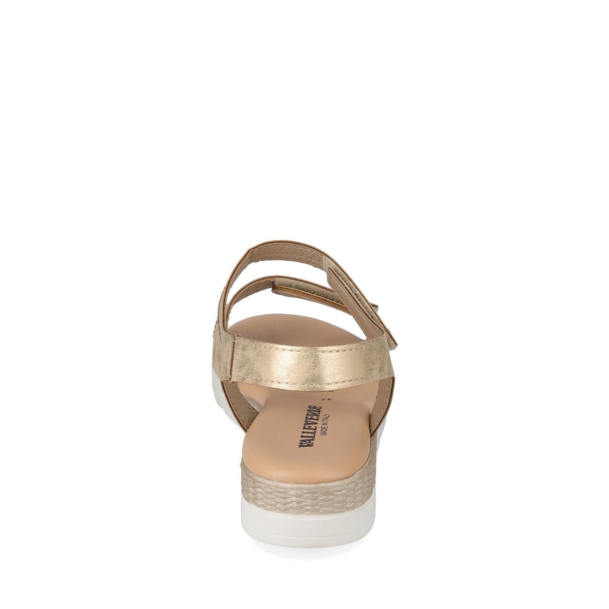 Valleverde Sandali Donna 55381 Pelle Avorio o Platino