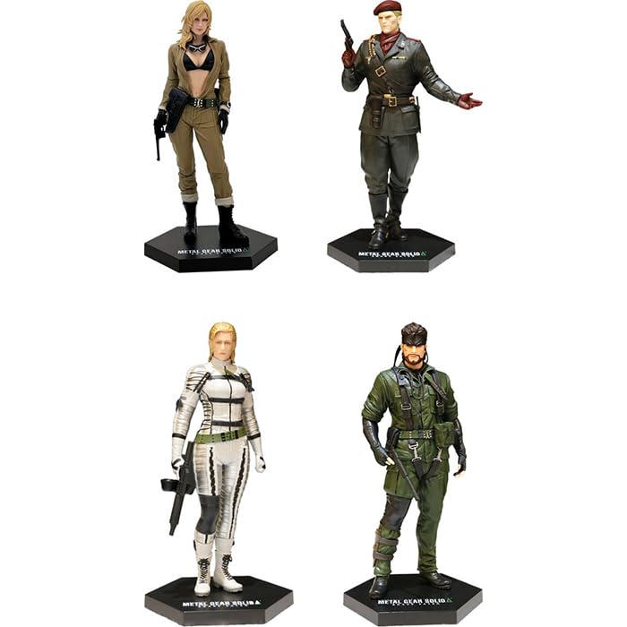 L GEAR SOLID Δ フィギュア　4種　24体セット Amazon.co.jp: 【4種セット】 メタルギア ソリッド METAL GEAR SOLID Δ
