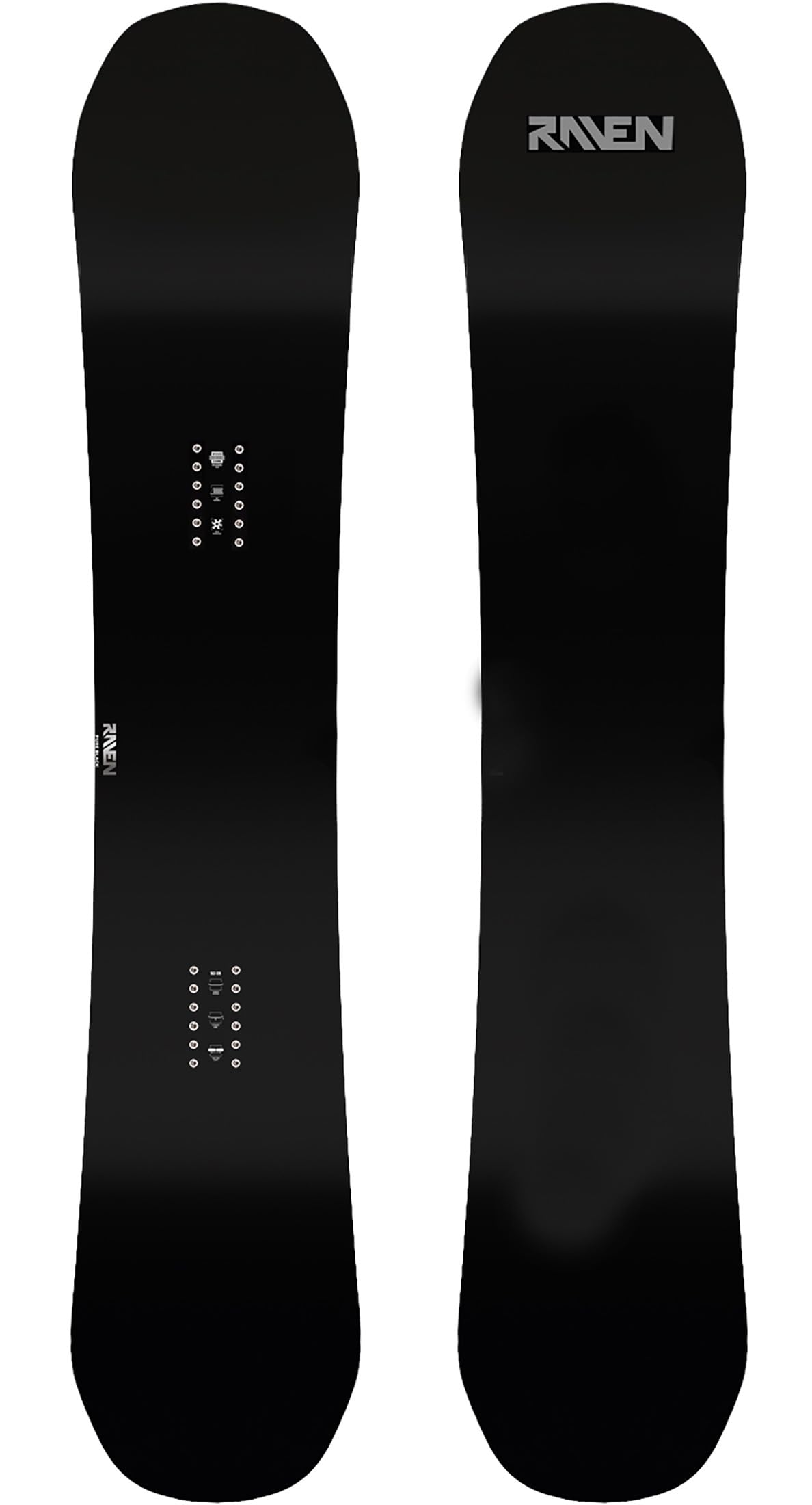 RAVEN Snowboard Pure Black (159cm Wide)