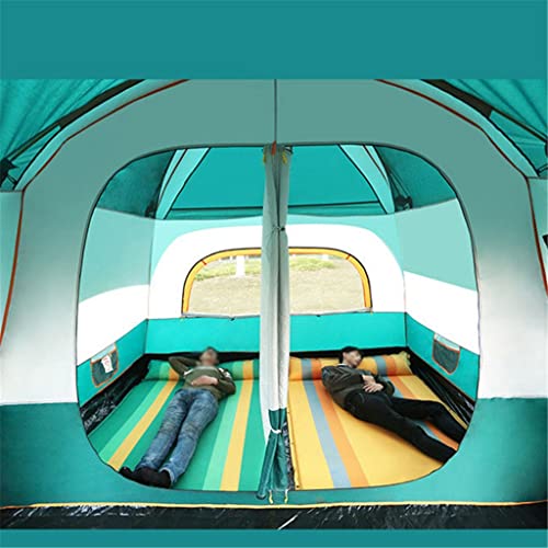Carpa grande de camping doble capa impermeable miniatura 5