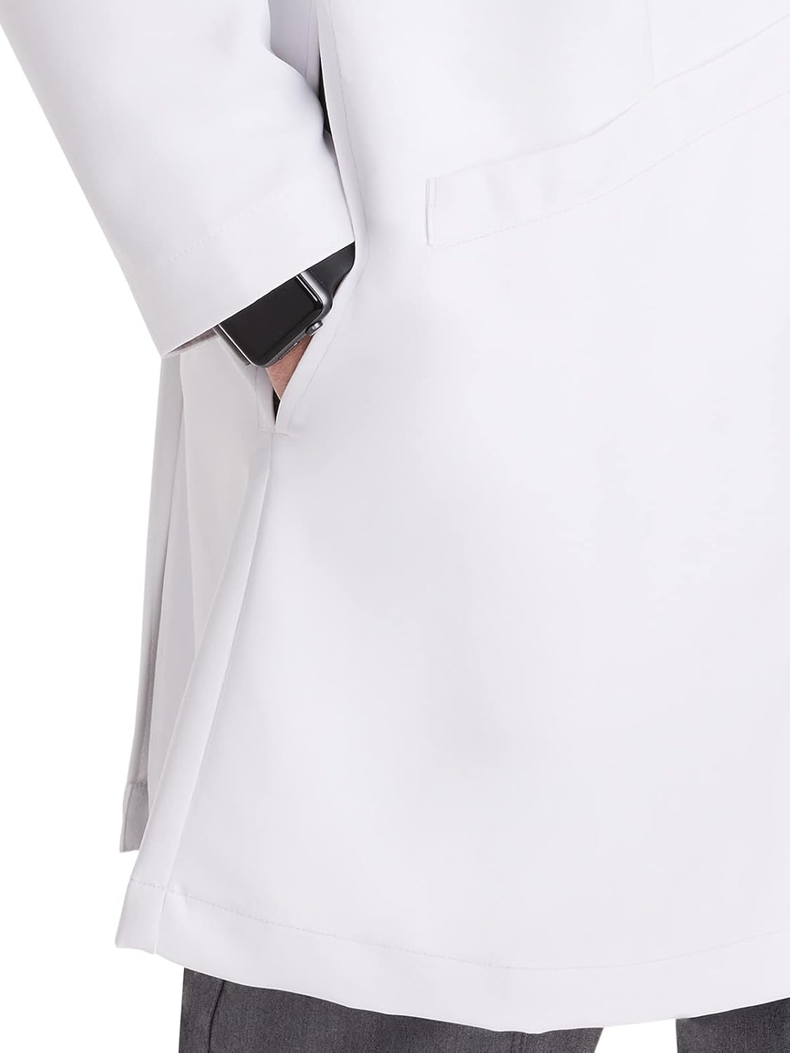 healing hands Men's Lyndon Lab Coat - Six Pocket Full Length Lab Coat: Clothing, Shoes & Jewelry