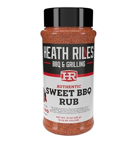 Heath Riles BBQ Rub - Sweet Seasoning, Champion Pitmaster Recipe,