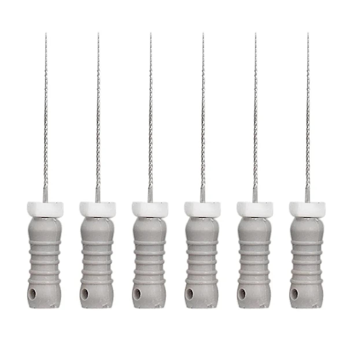 Healix Conmem Stainless Steel K Files- Grey ISO #08-21mm