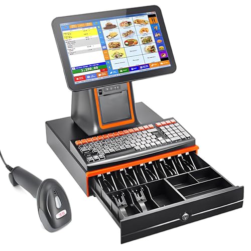 15.6 Touch Screen POS System with Dual Display