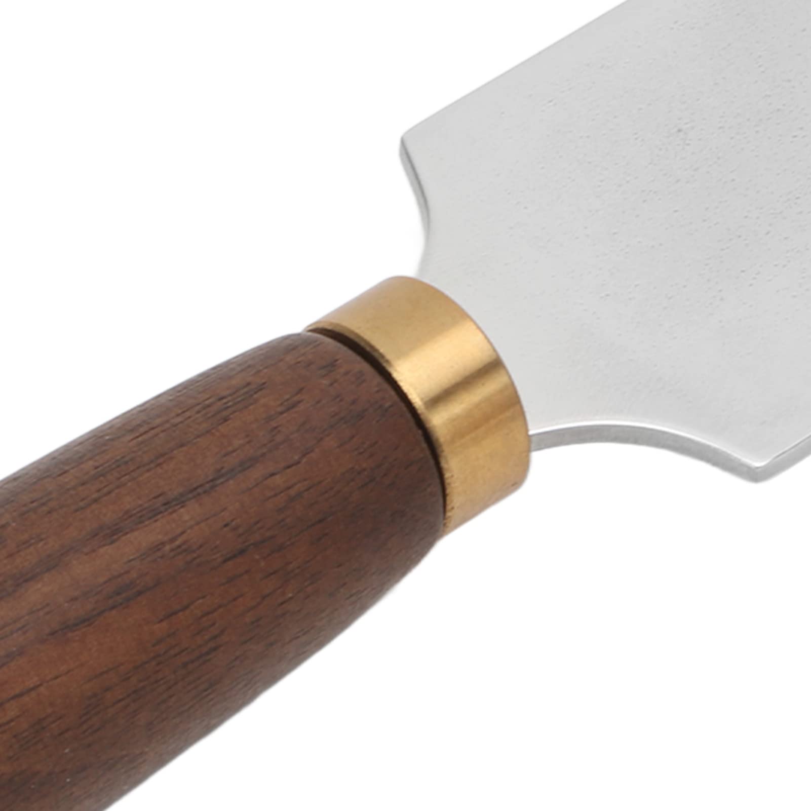 Couteau Coupe Cuir Artisanat - Outil Maroquinerie Beveler Skiver Avec Manche Bois De Santal
