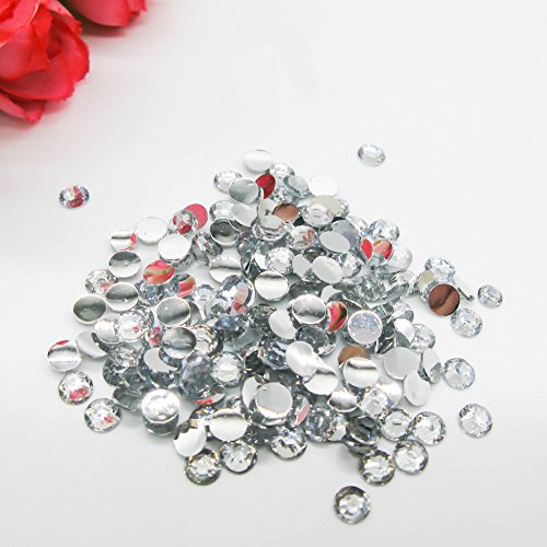 1,440pc Loose flatback Acrylic Rhinestones Round 3mm - 10ss flatback Clear