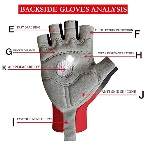 Gants de vélo de montagne rembourrés et antidérapants pour un confort absolu - 3