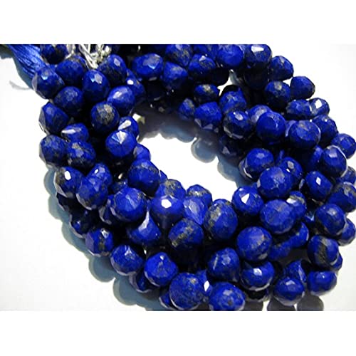 Briolettes de lapis lazuli LKBEADS, la magie des pierres facettées bleues