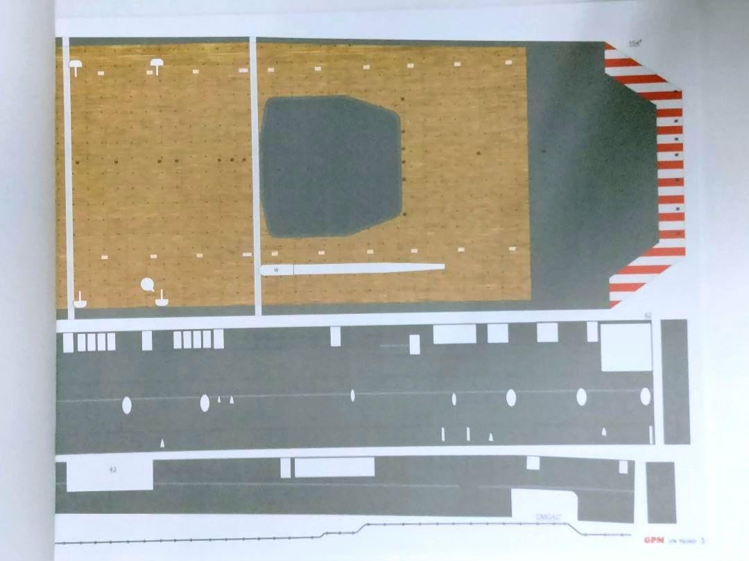 Amazon.co.jp: 紙模型 大鵬 日本海軍正規空母 1200 GPM