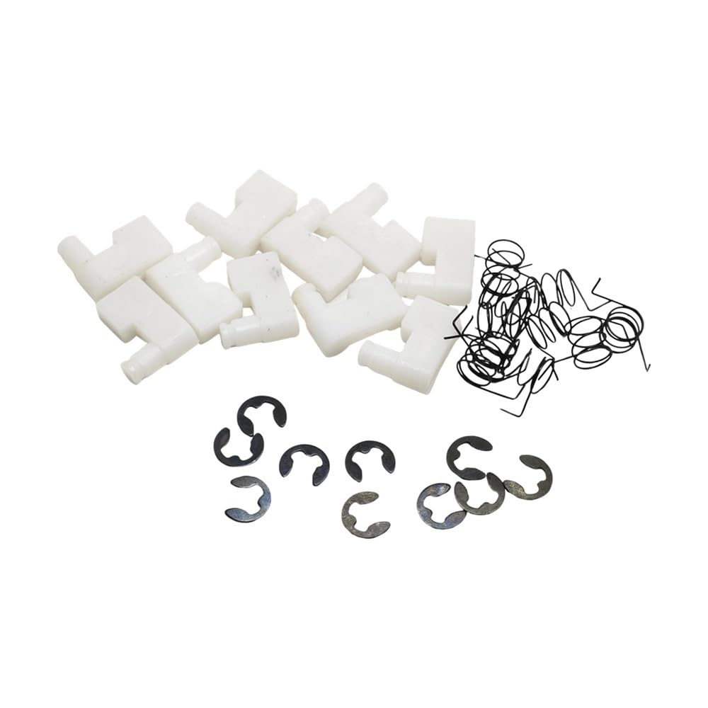 Juego de Clips de Resorte for Perro con trinquete de Volante de Arranque de rebobinado de 20 Piezas Apto for Motosierra China 4500 5200 5800 45cc 52cc 58cc Sierras de Cadena de Gas