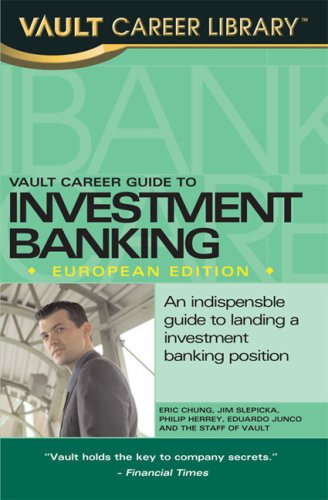 VAULT CAREER GUIDE TO INVESTMENT BANKING PDF visual data 4