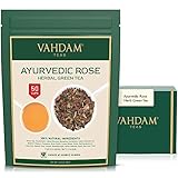 VAHDAM, Ayurvedic Herbal Tea (50 Cups), 21 HERBS, 100% Natural Tea, Organic Green Tea Leaves blended...
