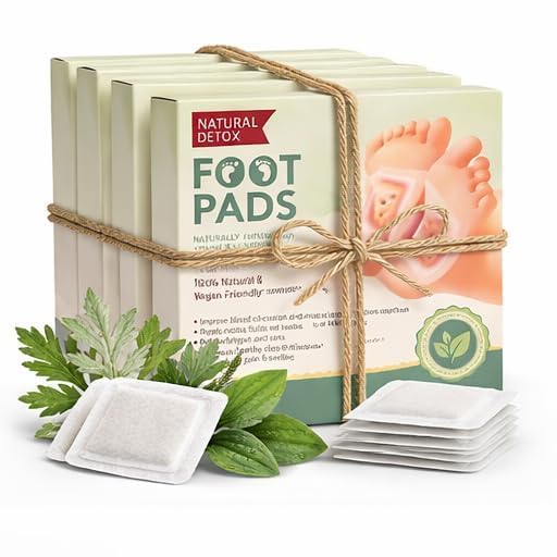 Foot patch Foot Pads For Weight Loss | Detox Foot Patches | Herbal Foot Patch | Natural Ingredients for Sleep Aid, Pain Relief, Toxin Removal with Bamboo Vinegar and Acupoint Micro-Massage Technology (4)-image-36