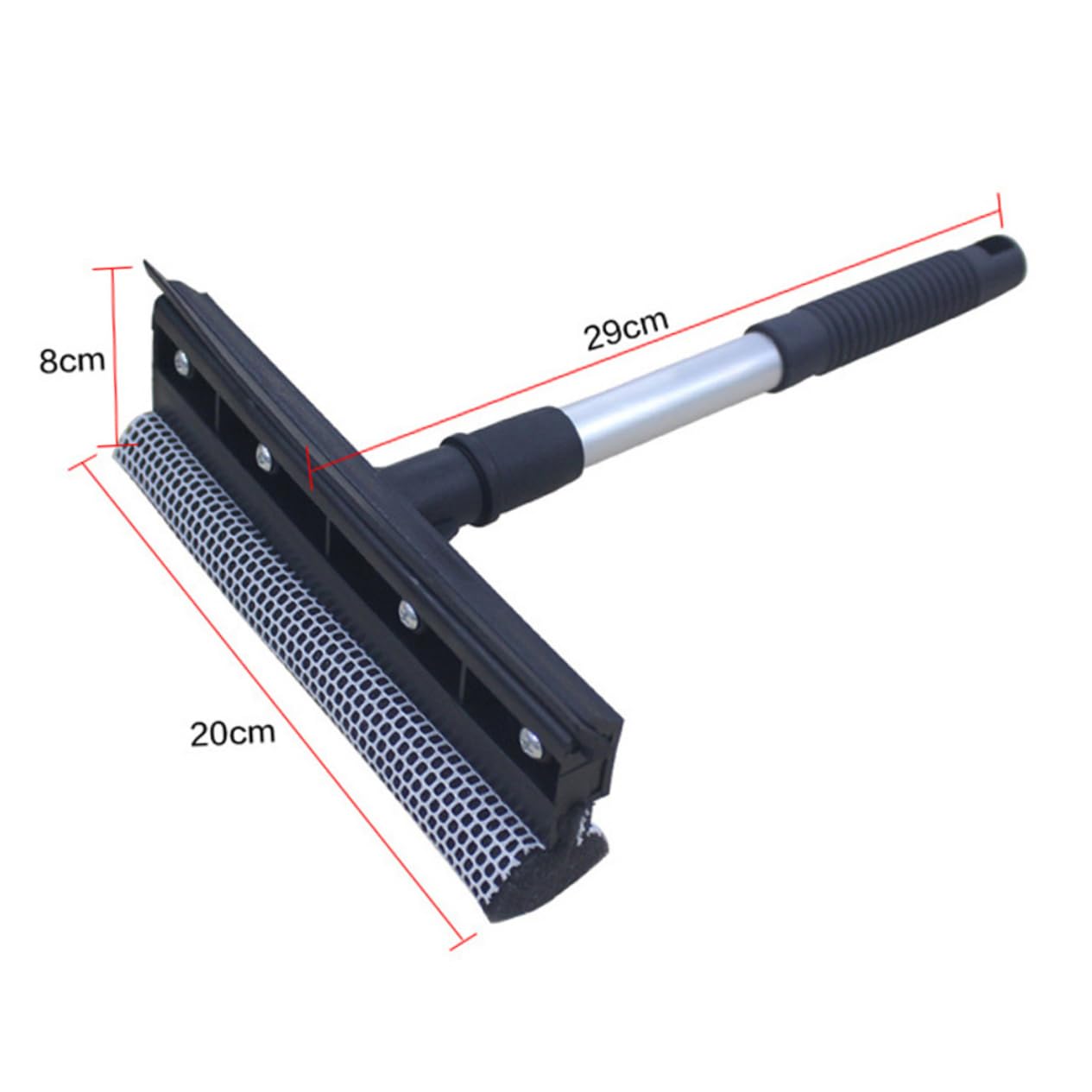 Beaupretty 3piezas Limpiador De De Doble Cara Cepillo Práctico para Limpieza De Ventanas y Superficies para y Cocina Negro