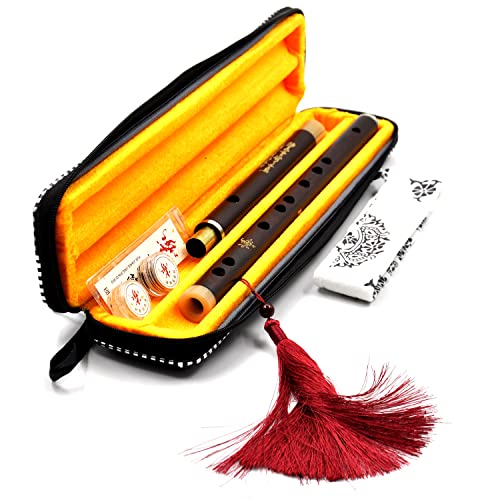 Angel Shine Chinese Flute D Key Dizi For Beginners Traditional Chinese Instrument With Free Membrane & Glue Set thumb #3