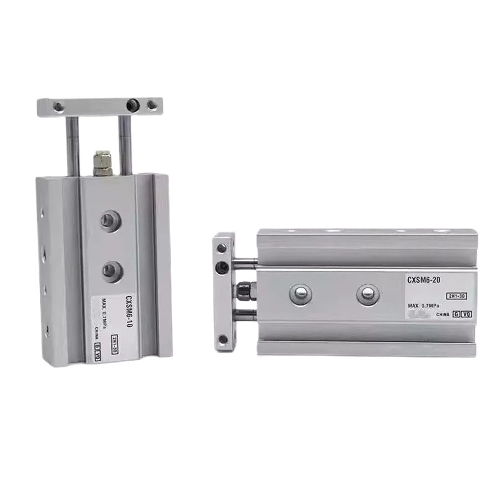 1 Uds Cilindro neumático de Doble Eje CXSM20-10 15 20 25 30 35 40 45 50-A(CXSM20-25)