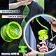 YOSTAR K2 Crystal JoJo mit Glitter, Trick JoJo mit Leerlauf und Kugellager, Profi Responsive & Unresponsive Yoyo für Kinder und Erwachsene, Jo Jo Spielzeug mit 12-Saiten, Lagersatz, Gehäuse