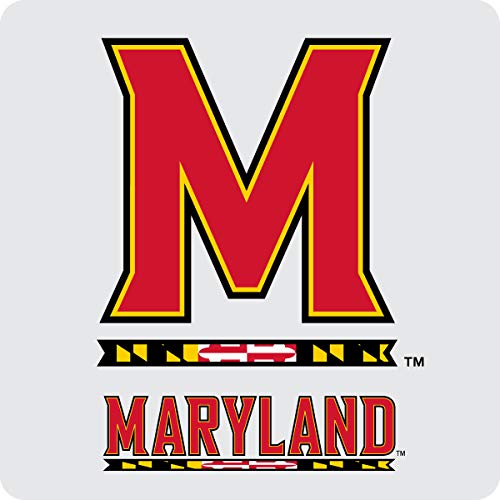 Maryland Terrapins Acrylic Coaster 4-Pack Officially Licensed Collegiate Product