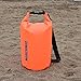 MARCHWAY Floating Waterproof Dry Bag Backpack 5L/10L/20L/30L/40L, Roll Top Sack Keeps Gear Dry for Kayaking, Rafting, Boating, Swimming, Camping, Hiking, Beach, Fishing (Orange, 40L)