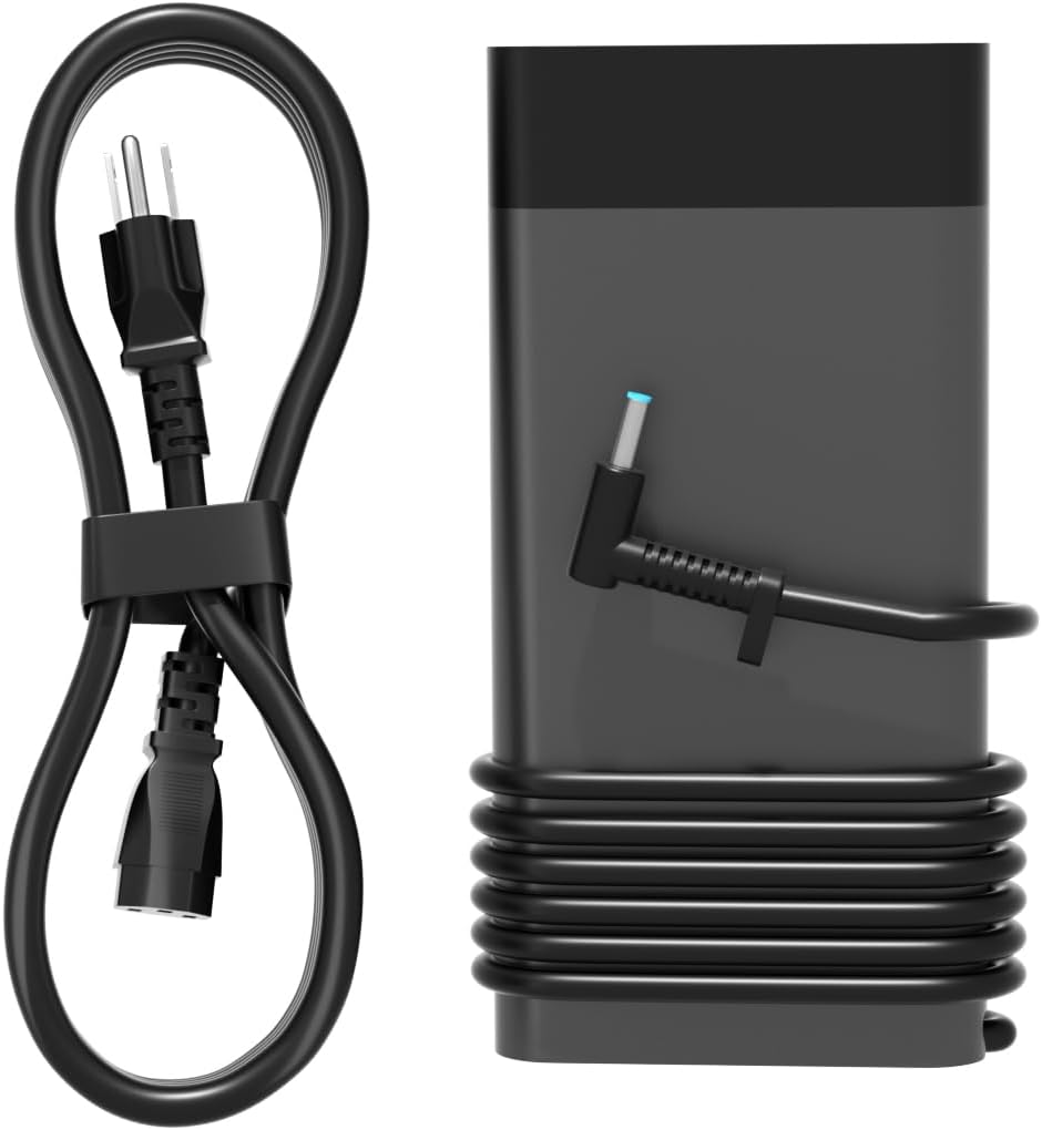 200W Charger for HP Victus 15 16 17 Omen 15 16 17 Pavilion Gaming 15 16 17 Envy 15 16 17 ZBook Studio/Power/Fury/Create/Firefly G3 G4 G5 G6 G7 G8 G9 G10 G11 Laptop Supply N43500-001