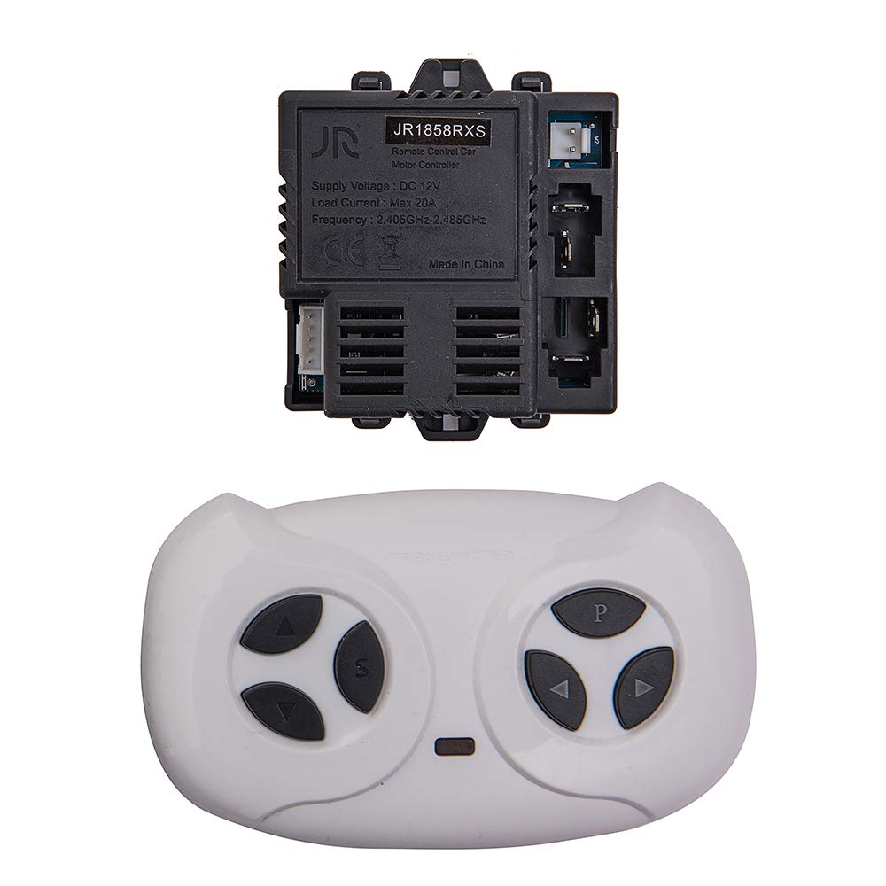 JR1858RXS 5P Kids Powered Ride on car 2.4G Bluetooth Remote Control and Receiver Kit Controller Control Box Accessories for Children Electric Ride On Car Replacement Parts