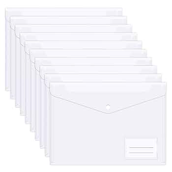 Amazon.co.jp: Smarpau 透明プラスチック封筒 10枚 傷防止ポリ