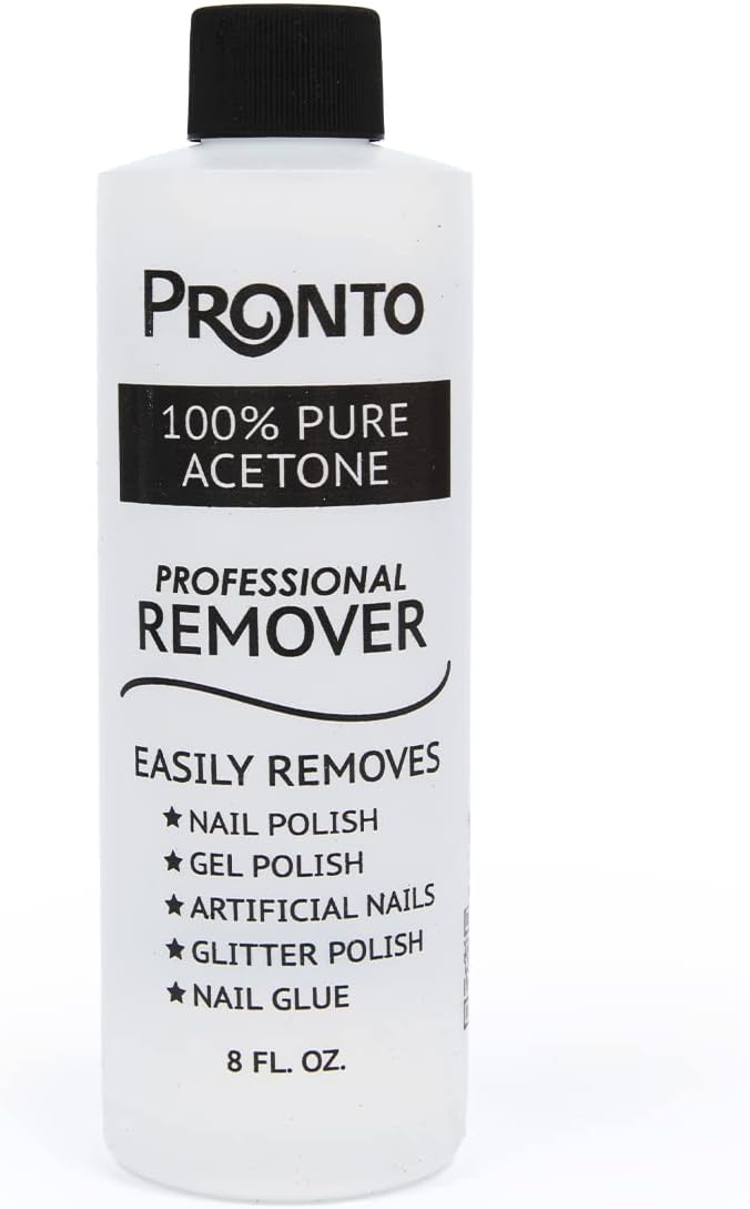 Pronto 100 Pure Acetone Quick, Professional Nail Polish Remover