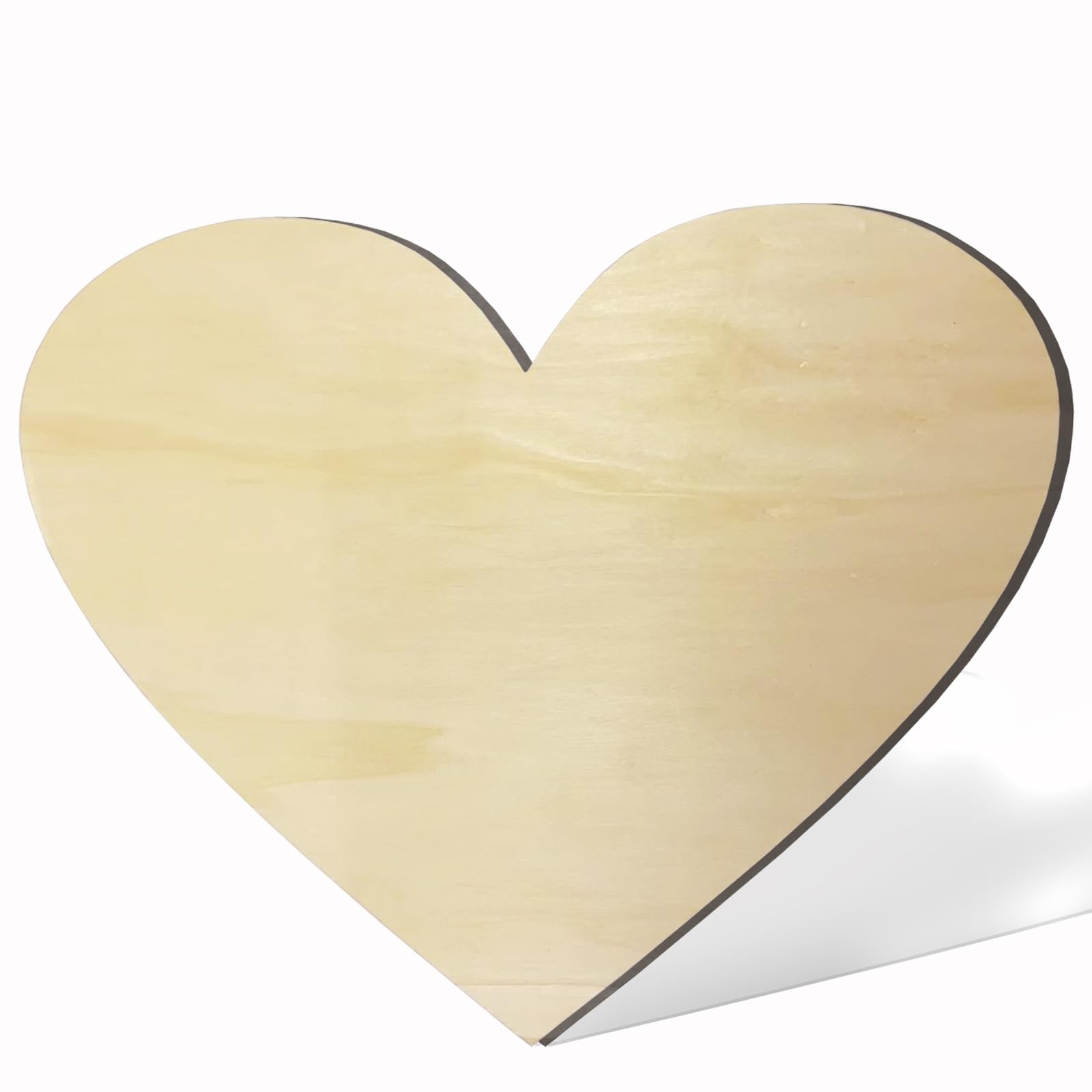 木製　ハート Amazon.com: 17 Inch Unfinished Wooden Love Heart Shape Craft