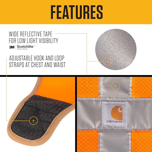 Carhartt Baby - Jungen DOG SAFETY VEST, HUNTER ORANGE, XL EU