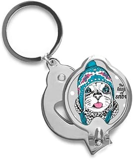 Cat Head The Taste of Snow Cat Protect Animal Pet Finger Nail Clippers Scissor Stainless Steel Cutter