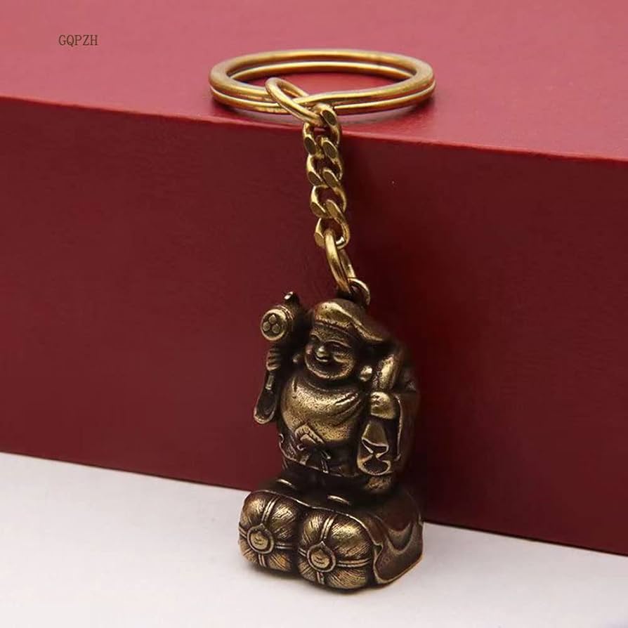 Amazon｜仏像 ミニ 七福神 大黒天 置物 銅像 金属製 縁起物 玄関